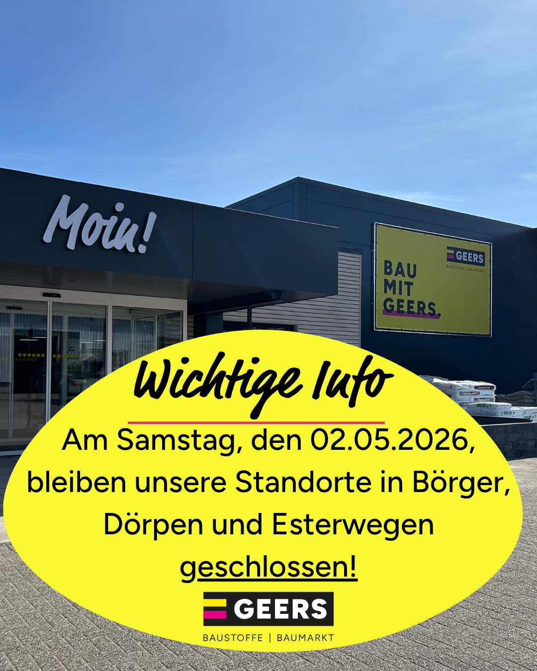 Wichtige Info